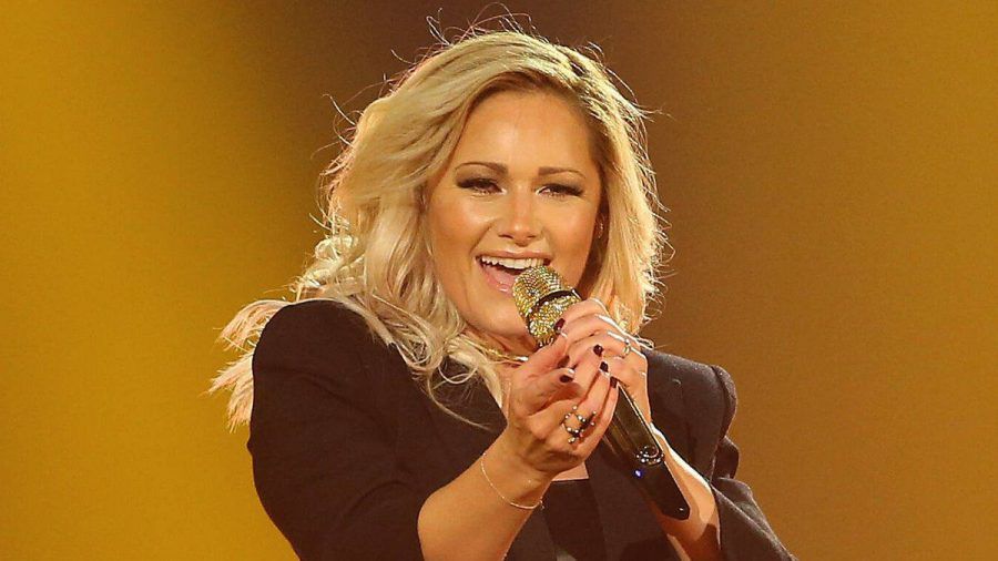 Helene Fischer während eines Auftritts Ende 2019 (wue/spot)