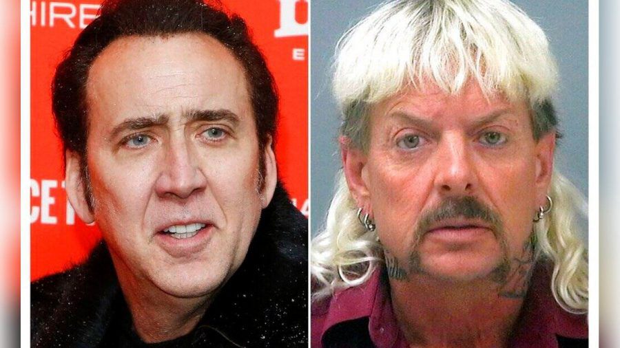 Nicolas Cage (l.) und Joe Exotic. (smi/spot)