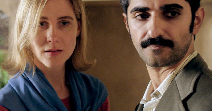 Die in der DDR lebende Chemikerin Beate (Katrin Röver) und ihr aus dem Iran stammender Mann Omid (Reza Brojerdi).