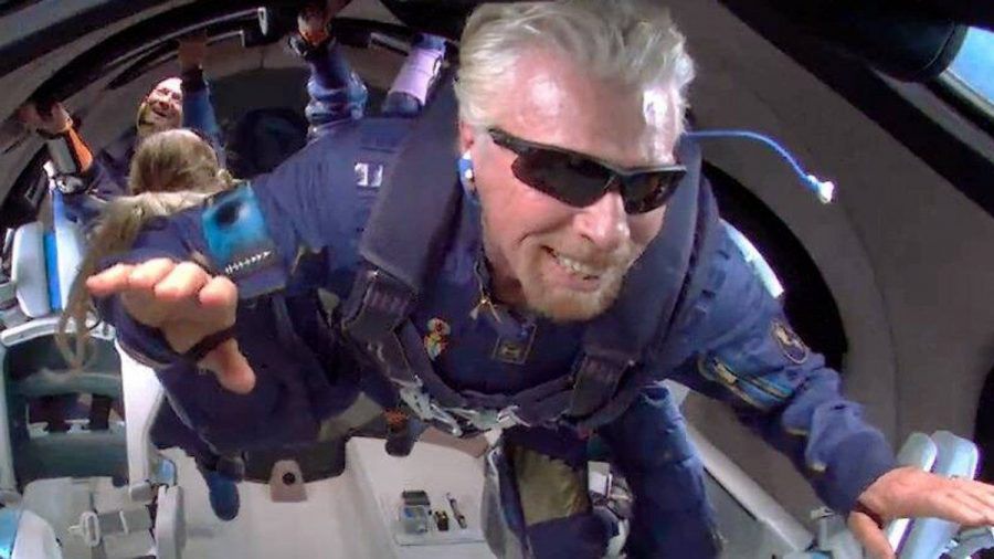Richard Branson ist in einer "Die Simpsons"-Folge bereits viel früher auf dem Weg ins All. (nra/spot)