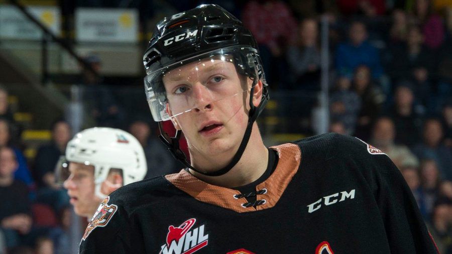 Eishockeyprofi Luke Prokop bei einem Spiel. (eee/spot)