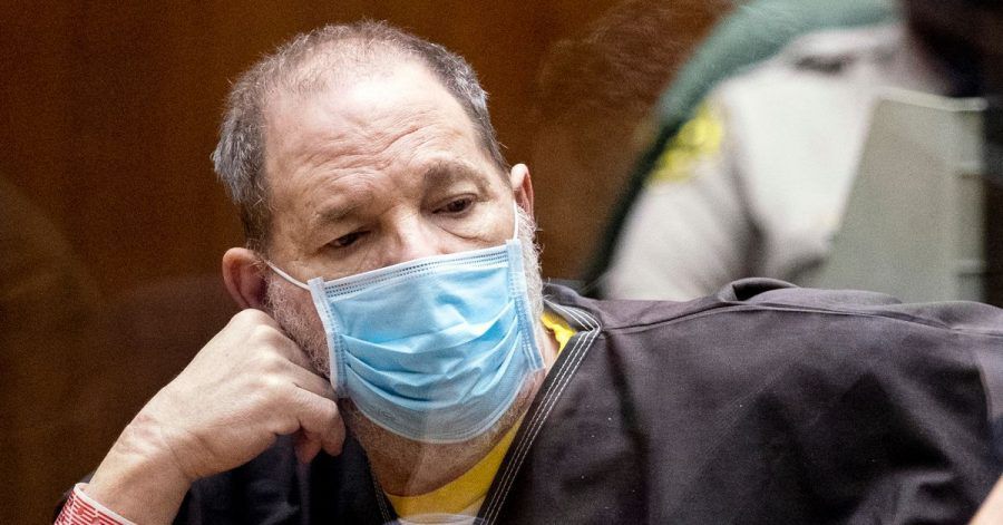 Harvey Weinstein während einer Anhörung vor Gericht in Los Angeles.