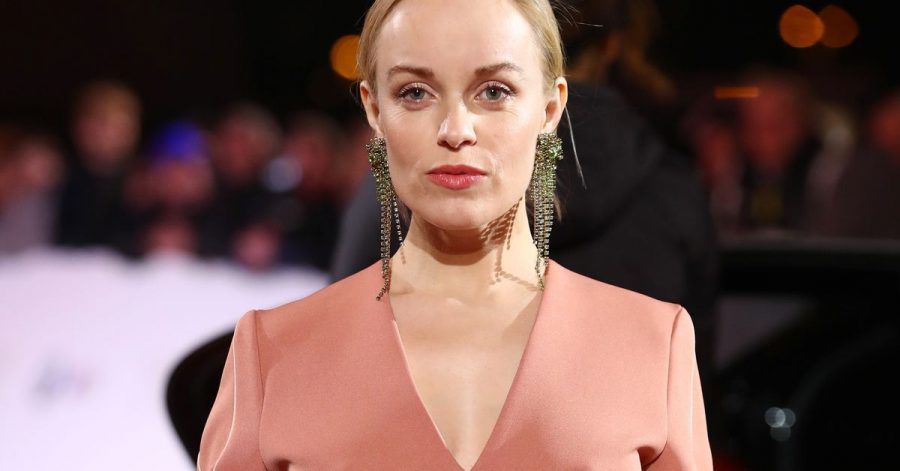 Schauspielerin Friederike Kempter 2018 bei der Verleihung der Goldenen Kamera.