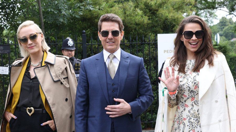 Tom Cruise besucht Wimbledon. (hub/spot)