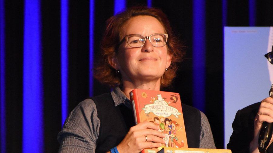 Margit Auer bei einer Preisverleihung in München. (hub/spot)