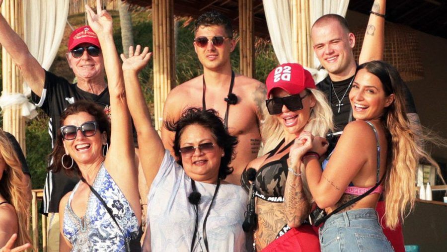 Narumol David (2.v.l.v.) und Co.: Die Kandidaten von "Kampf der Realitystars". (jom/spot)