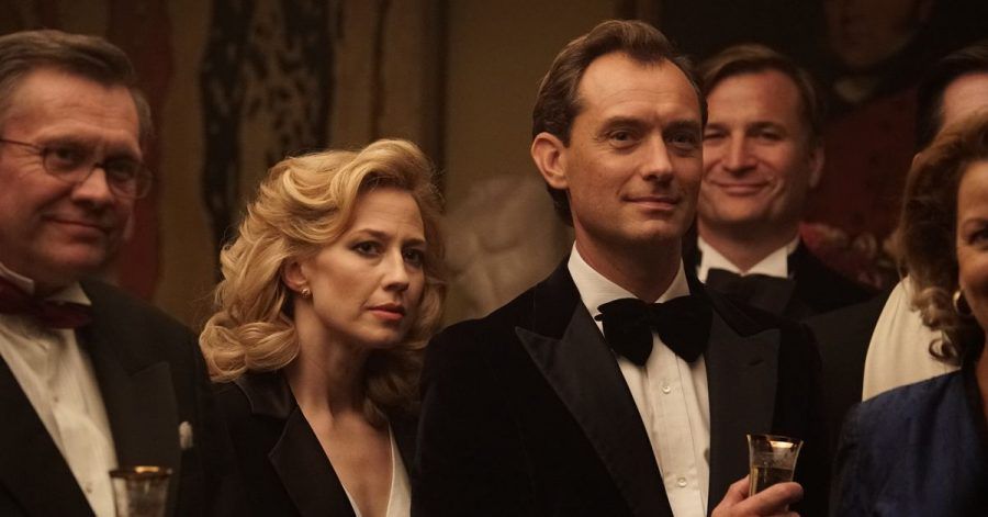 Carrie Coon als Allison und Jude Law als ihr Ehemann Rory in einer Szene des Films "The Nest - Alles zu haben ist nie genug".
