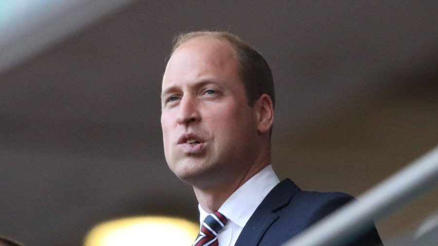 Angespannt verfolgte Prinz William die Partie England gegen Dänemark im Wembley-Stadion. (stk/spot)