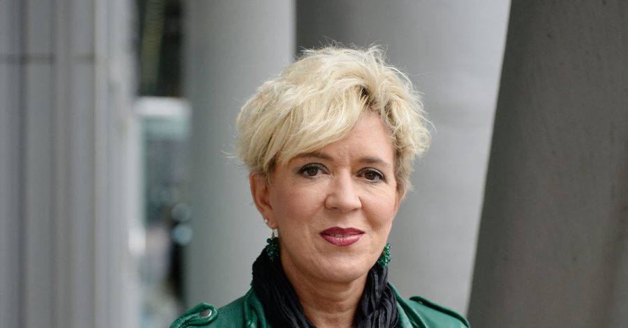 Petra Reski auf der Frankfurter Buchmesse 2015.