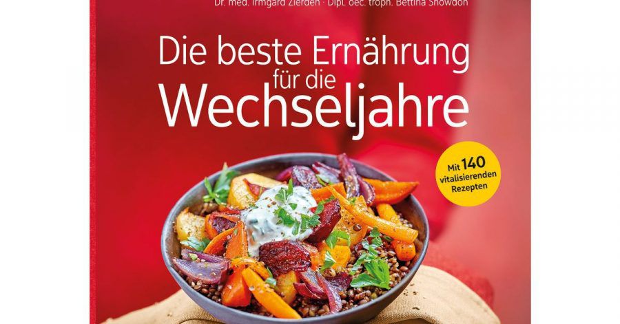 Irmgard Zierden, Bettina Snowdon: «Die beste Ernährung für die Wechseljahre», Trias-Verlag, 200 Seiten, 19,99 Euro, ISBN: 978-3432112022.