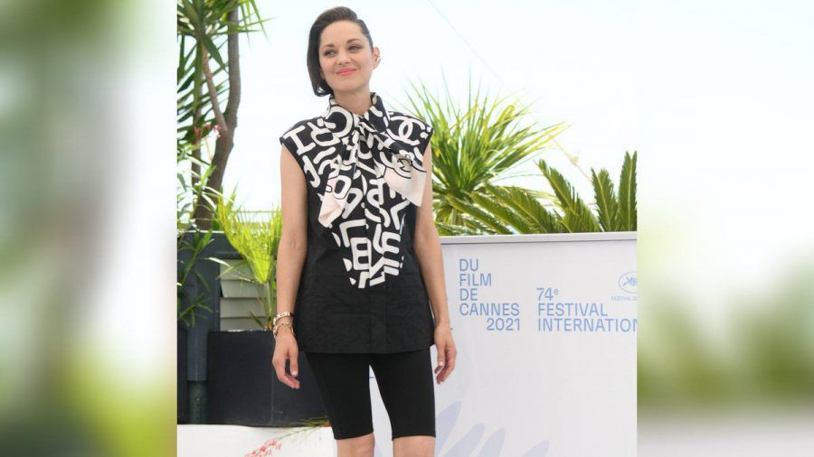 Marion Cotillard bei einem Fototermin des Films "Annette" in Cannes. (wag/spot)