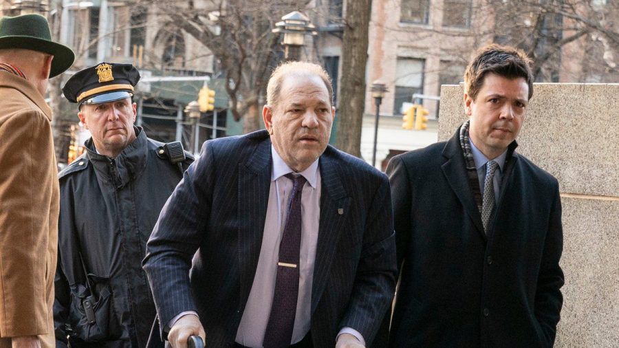 Harvey Weinstein bei seinem Prozess in New York. (hub/spot)