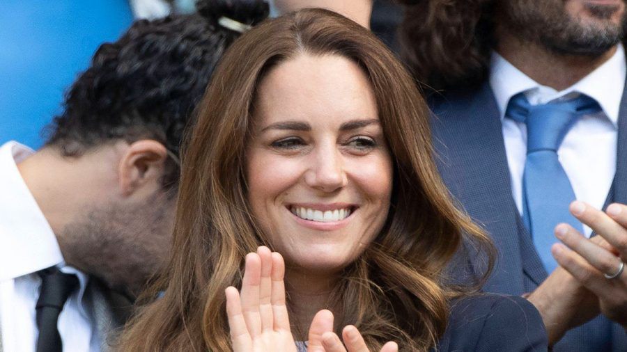 Herzogin Kate am Wochenende bei einem Tennisspiel in Wimbledon. (ili/spot)