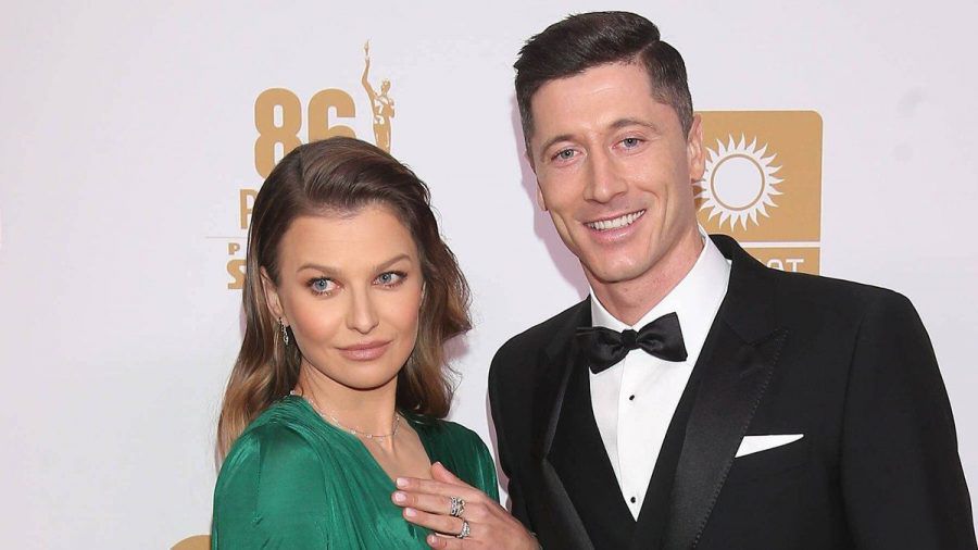 Robert Lewandowski und Anna Lewandowska sind seit acht Jahren verheiratet und haben zwei Kinder. (nra/spot)