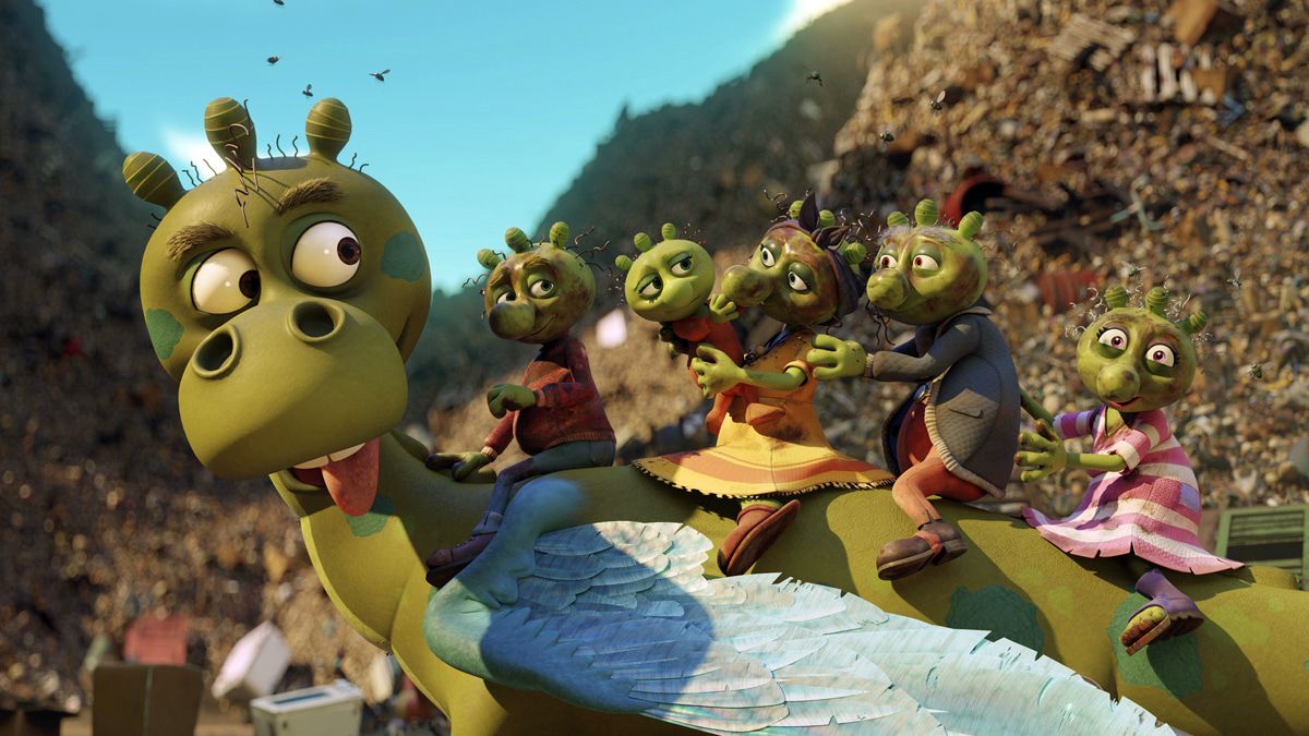 Jetzt im Kino: Die müffelnden "Olchis - Willkommen in Schmuddelfing“