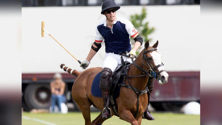 Prinz William bei dem Polo-Turnier. (jom/spot)