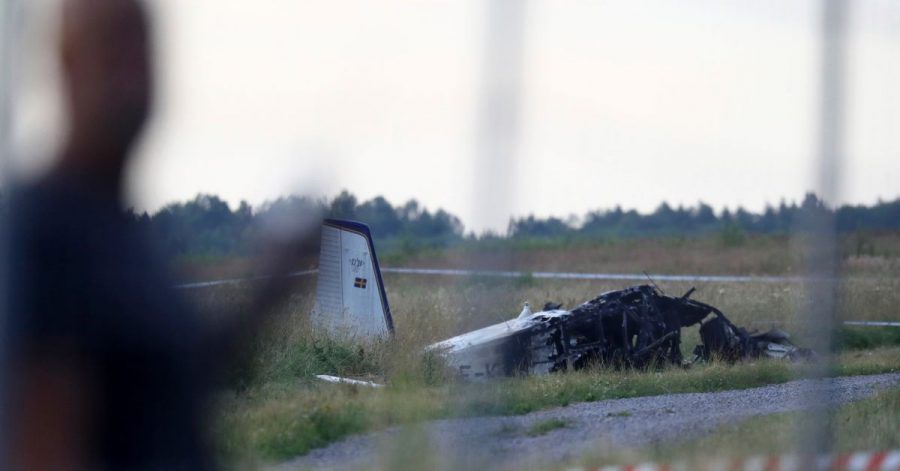 Beim Absturz eines Kleinflugzeugs sind in Schweden alle Insassen ums Leben gekommen.