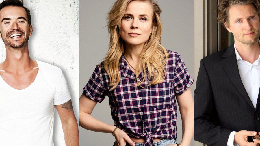 Florian Silbereisen, Ilse DeLange und Toby Gad nehmen auf den "DSDS"-Jurystühlen Platz. (jom/spot)