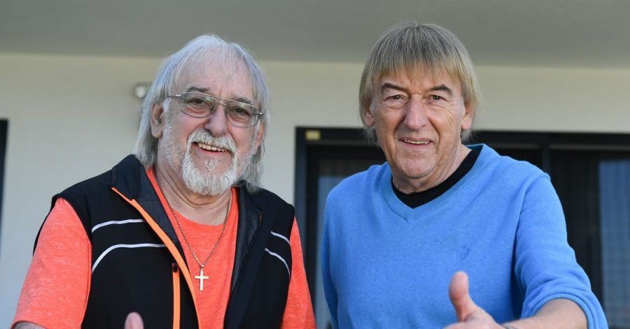 Die Brüder Bernd (r) und Karl-Heinz Ulrich, alias Die Amigos, setzten auf «Freiheit».