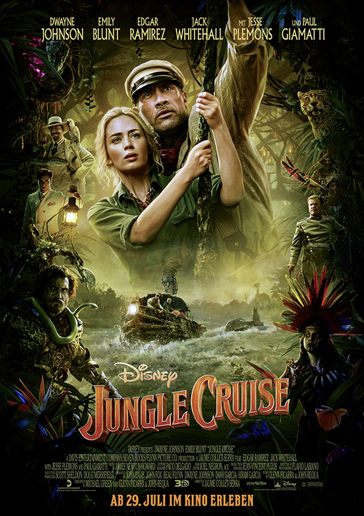 Verlosung "Jungle Cruise": Heißersehnte Premiere in Disneyland - das Video