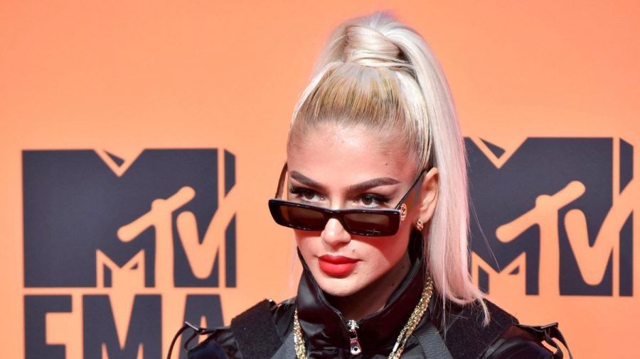 Loredana Zefi bei der Verleihung der MTV European Music Awards im Jahr 2019