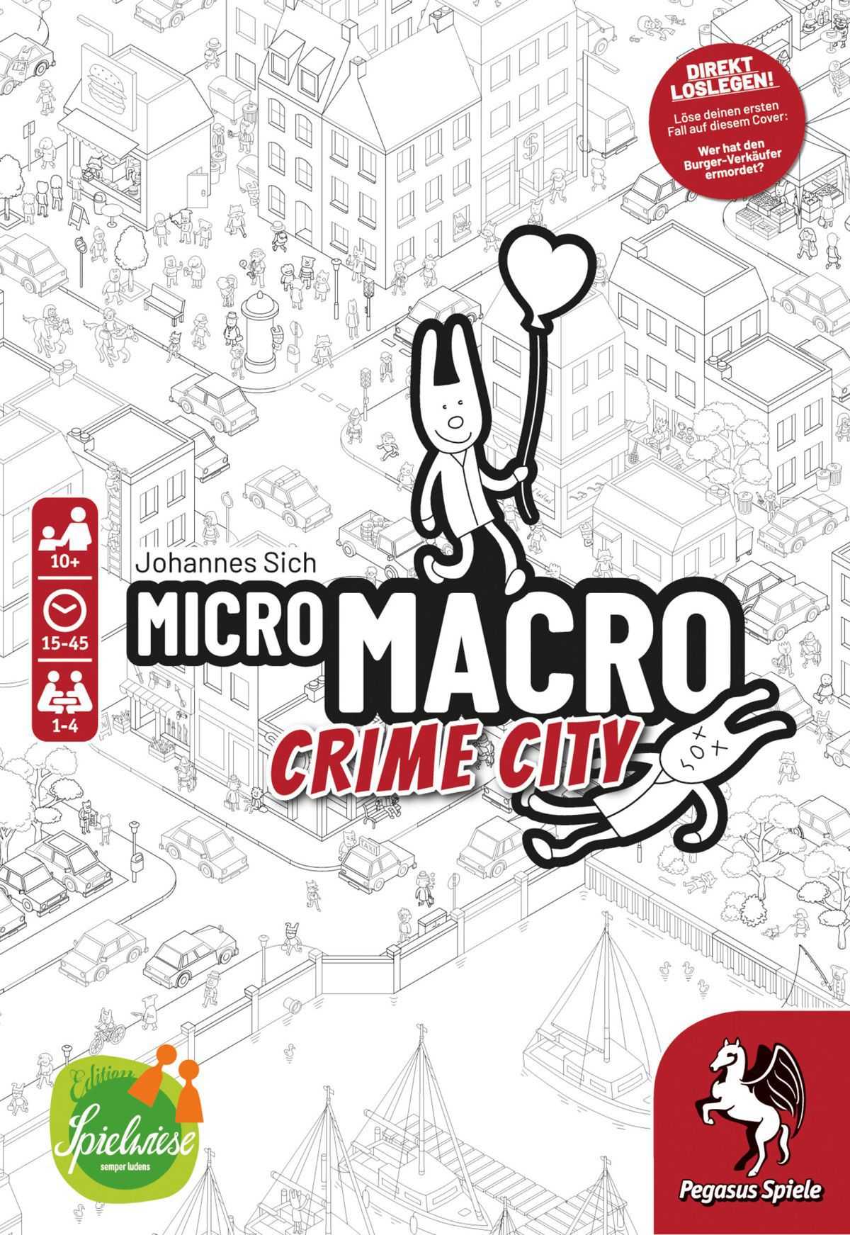 "MicroMacro: Crime City" wurde als "Spiel des Jahres 2021" gekürt