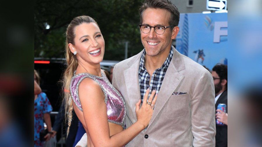 Blake Lively und Ryan Reynolds auf dem roten Teppich in New York. (mia/spot)