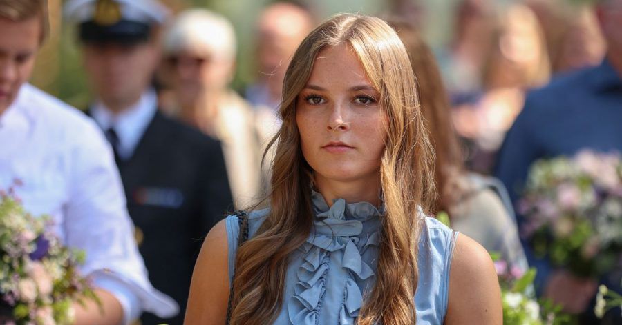 Prinzessin Ingrid Alexandra von Norwegen bei der Gedenkfeier anlässlich des 10. Jahrestages der Terroranschläge in Oslo und auf der Insel Utøya.