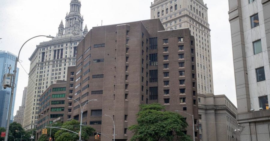 Das Metropolitan Correctional Center in New York.