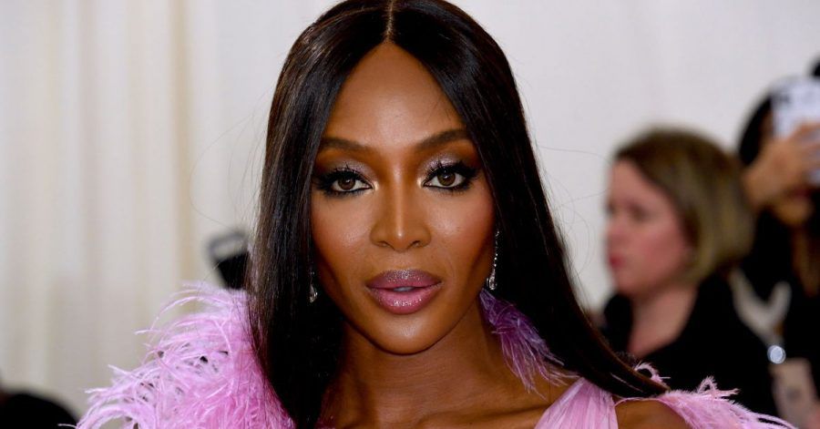 Naomi Campbell beio einer Benefizveranstaltung des Metropolitan Museum of Art Costume Institute.
