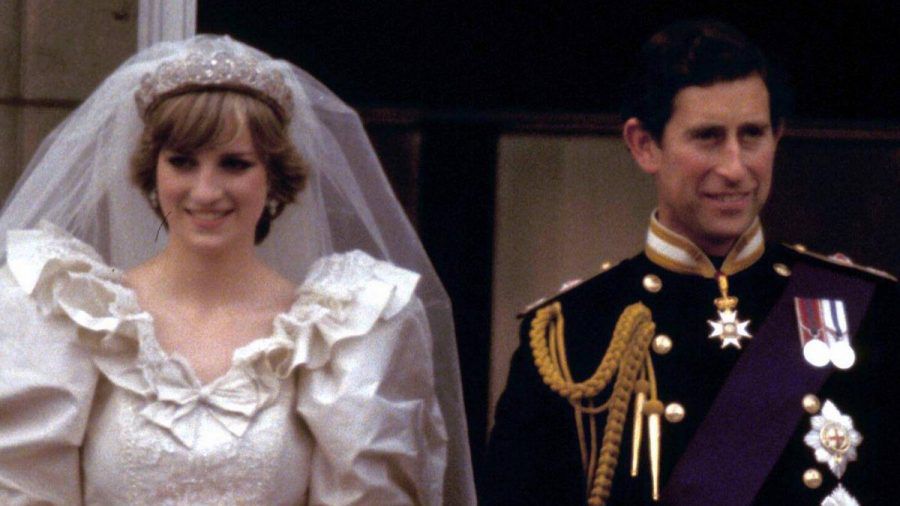Prinzessin Diana und Prinz Charles bei ihrer Hochzeit im Jahr 1981. (wue/spot)