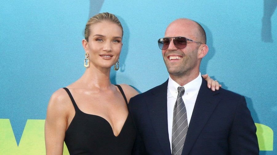 Rosie Huntington-Whiteley und Jason Statham auf einer Filmpremiere in Los Angeles. (wue/spot)