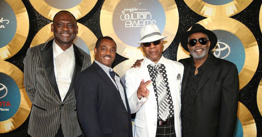 Kool & The Gang: George Brown, Ronald Bell, Dennis Thomas und Robert 'Kool' Bell.