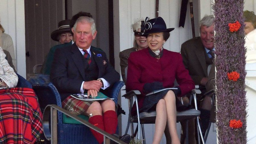 Prinz Charles und Prinzessin Anne bei einem gemeinsamen Auftritt. (hub/spot)