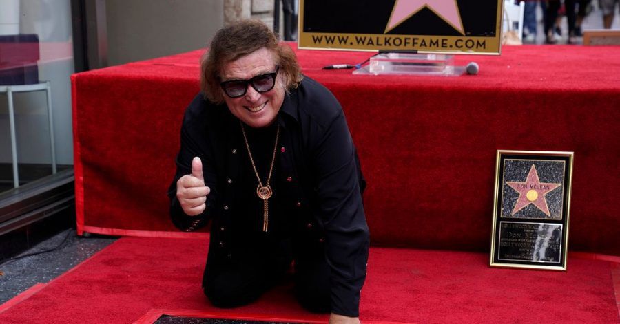 Don McLean hat jetzt einen Stern in Hollywood.