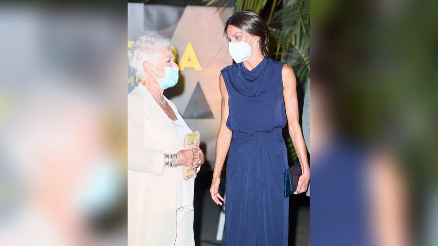In Palma trafen Königin Letizia und Judi Dench bei der Abschlussveranstaltung des Atlantida Film Fests aufeinander. (hub/spot)