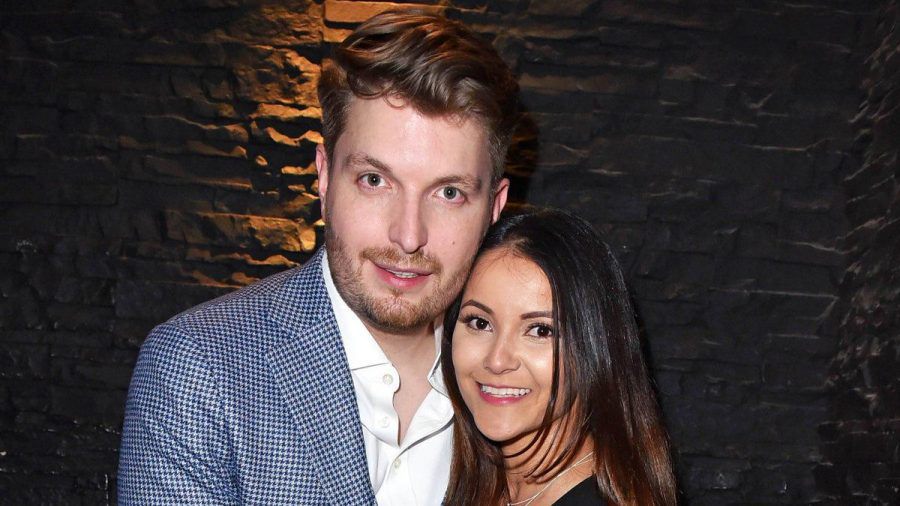 Kattia Vides mit Patrick Weilbach auf einem Event in Berlin im Jahr 2019 (wue/spot)