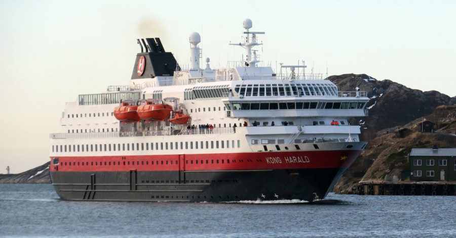 Die «Kong Harald» ist eines von rund einem Dutzend Schiffe der Hurtigruten.