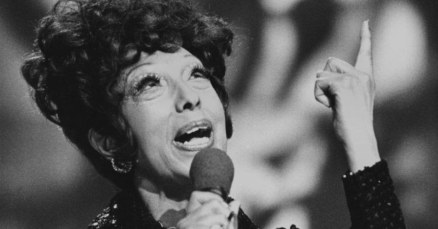 Die französisch-amerikanische Tänzerin und Sängerin Josephine Baker (1973).
