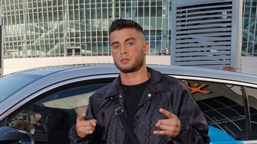 Rapper Jamule war mit Luna Schweiger im Unfallauto. (ili/spot)
