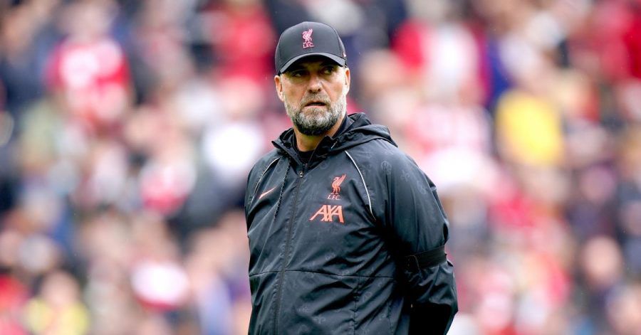 Trainer Jürgen Klopp vom FC Liverpool ohne Brille.