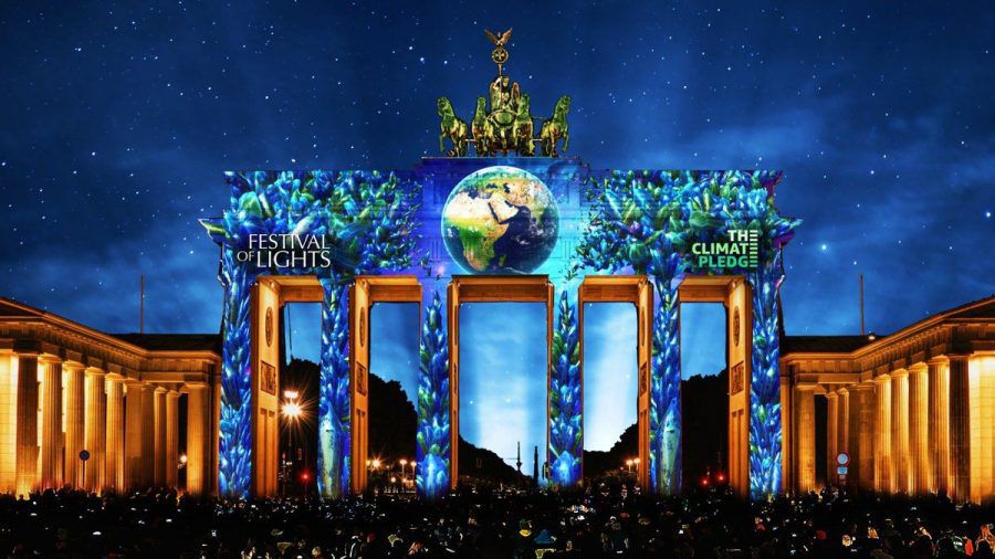 So soll das Brandenburger Tor ab 3. September für zehn Tage jeden Abend erstrahlen - als Erinnerung, nachhaltiger mit der Erde umzugehen. (spot)