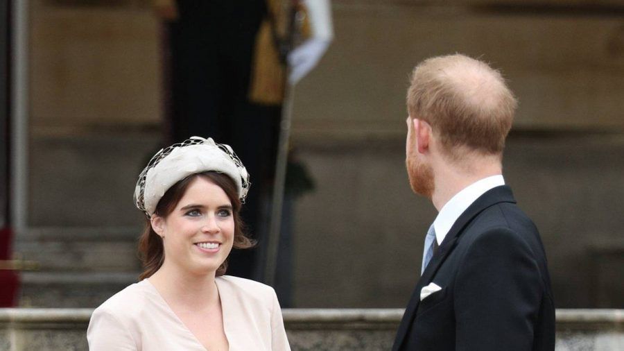 Prinzessin Eugenie mit ihrem Cousin Prinz Harry. (dr/spot)