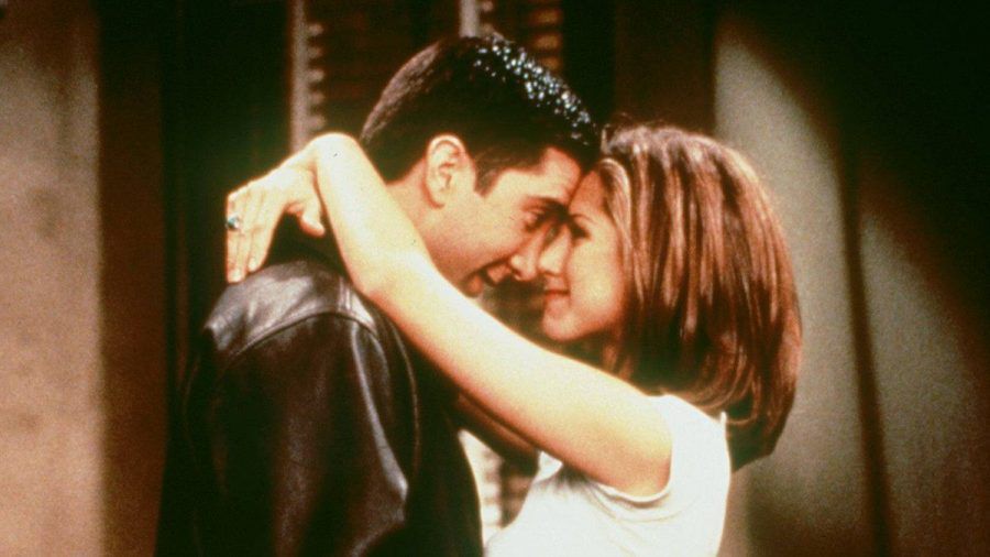 "Friends"-Fans rund um den Globus fieberten einem Happy End für Ross (David Schwimmer) und Rachel (Jennifer Aniston) entgegen. (stk/spot)