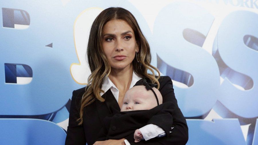 Hilaria Baldwin im Juni 2021 mit ihrer jüngsten Tochter Maria Lucia Victoria. (smi/spot)