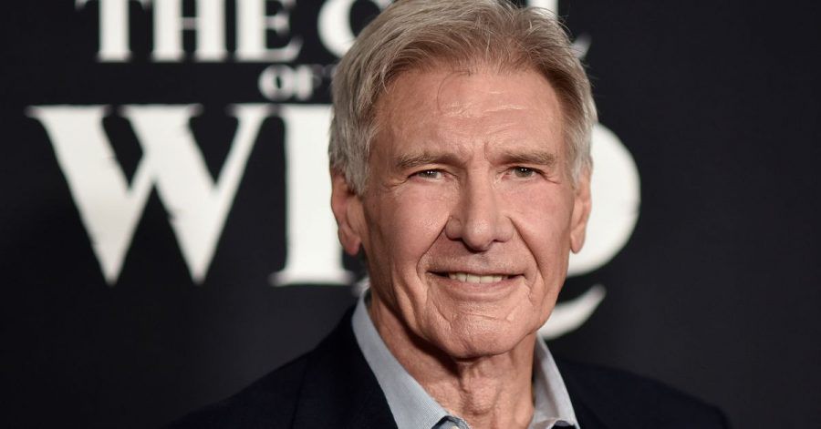 Der Schauspieler Harrison Ford gratulierte einem Londoner Feuerwehrmann.