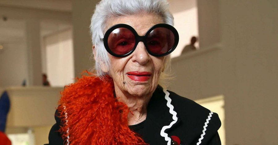 Die US-Designerin und Mode-Ikone Iris Apfel wird 100.