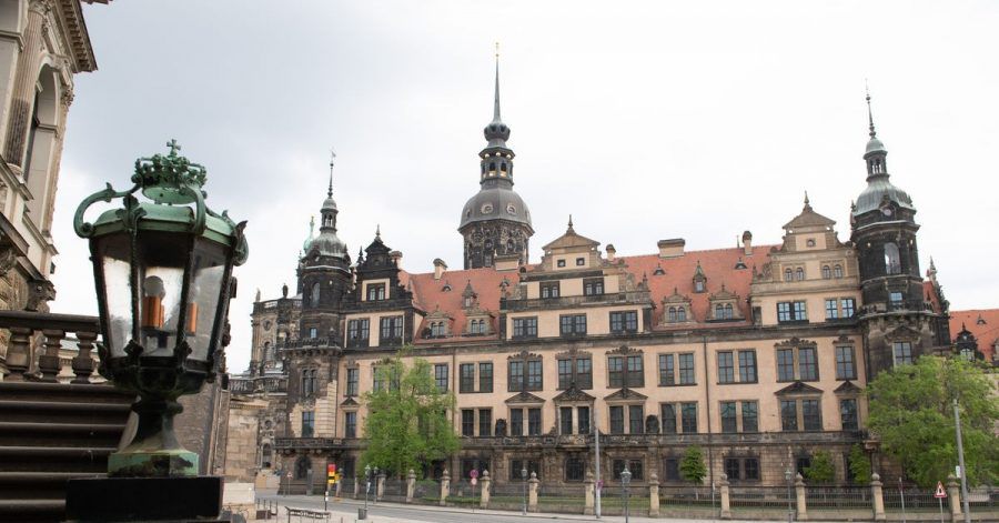 Das Residenzschloss mit dem Grünen Gewölbe war Schauplatz eines spektakulären Kunstdiebstahls.