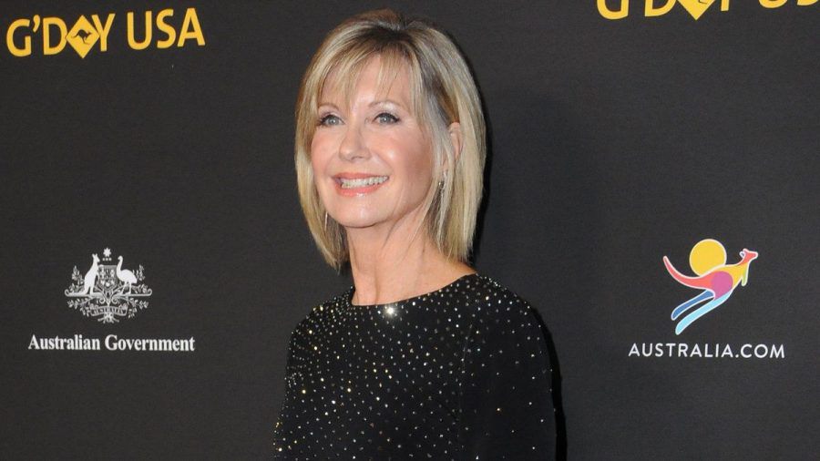 Olivia Newton-John bei einem Auftritt in Los Angeles. (hub/spot)