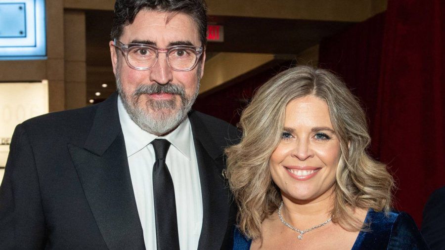 Alfred Molina und Jennifer Lee bei den Oscars 2019 (jom/spot)